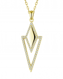 KITE SHAPE  DIAMOND PENDANT (TP2350)